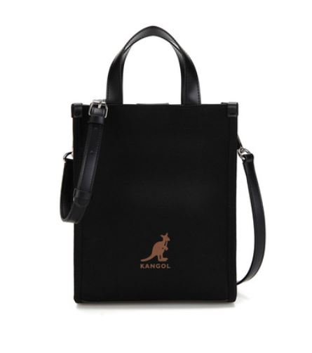 Kangol - Duo Ⅱ Canvas Mini Shopper Bag 3858 Black